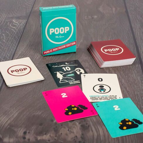 Poop: The Game Brown Bag Combo - Family-Friendly Board Games - Adult Games for Game Night - Card Games for Adults, Teens & Kids (2-5 Players) in Saudi Arabia