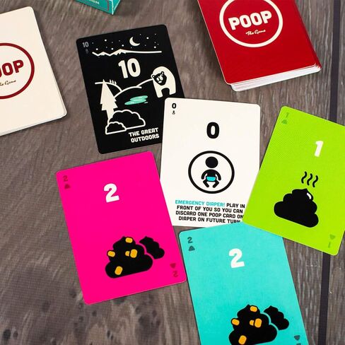 Poop: The Game Brown Bag Combo - Family-Friendly Board Games - Adult Games for Game Night - Card Games for Adults, Teens & Kids (2-5 Players) in Saudi Arabia
