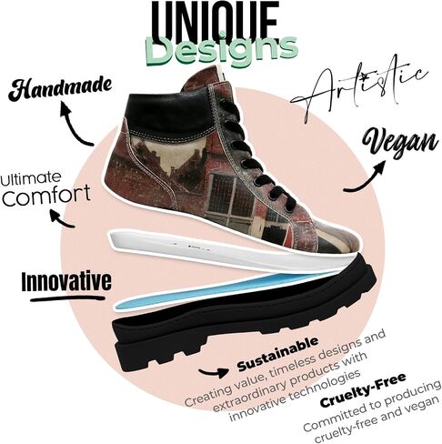 DOGO Ankle Boots for Women - Vegan Leather and Handmade Women Booties and Ankle Boots, in Saudi Arabia