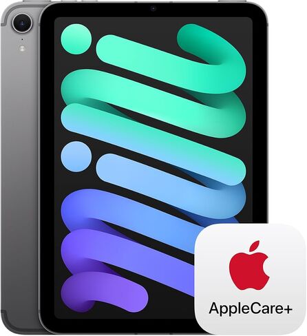 Apple iPad mini (A17 Pro): Apple Intelligence, 8.3-inch Liquid Retina Display, 256GB, Wi-Fi 6E + 5G Cellular, 12MP Front/12MP Back Camera, Touch ID, All-Day Battery Life — Space Gray in Kuwait