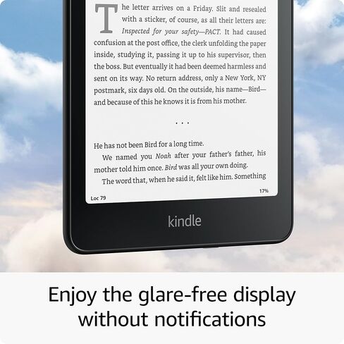 Amazon Kindle Paperwhite Signature Edition الجديد كليًا (32 جيجابايت) - أسرع جهاز Kindle لدينا مزود بإضاءة أمامية قابلة للضبط تلقائيًا، وشحن لاسلكي، وأسابيع من عمر البطارية - أسود معدني in Saudi Arabia