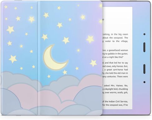 ملصق Tacky Design Clouds Skin لملصق Kindle Skin، غلاف أزرق فاتح لملصقات Kindle، غلاف كامل من الفينيل الفاخر 3M لتغطية Kindle، وجلد Kindle Wrap لـ (Kindle (الجيل الحادي عشر، 2022)) in Saudi Arabia