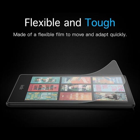 MoKo 2 Pack Screen Protector for 7" Kindle Paperwhite 12th Gen 2025/2024 | for Kindle Colorsoft 2024/2025, Anti-Glare, High Clarity, Fingerprint Resistant, Clear Slim Film, Matte Kindle Accessories in Saudi Arabia