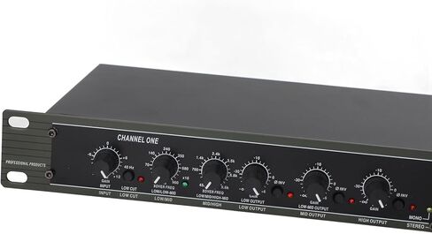 GoWENIC 4 Way Crossover، 234XL Crossover Professional Stereo 2/3 Way Mono 4 Way Crossover لأداء المسرح في الهواء الطلق لتوزيع إشارة الصوت، GOWENIC1g3mbycsvi in Kuwait