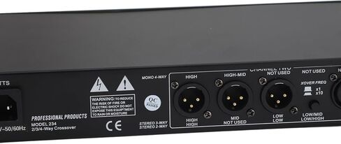 GoWENIC 4 Way Crossover، 234XL Crossover Professional Stereo 2/3 Way Mono 4 Way Crossover لأداء المسرح في الهواء الطلق لتوزيع إشارة الصوت، GOWENIC1g3mbycsvi in Kuwait