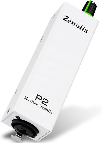 P2 Portable In Ear Monitor Amplifier, Headphone Amp with XLR/TRS Inputs 3.5mm Output, Enhanced Sound Quality, Durable Belt Clip, Guitar Headphone Amplifier with Stereo/Mono Switch for Performers,Black in Saudi Arabia