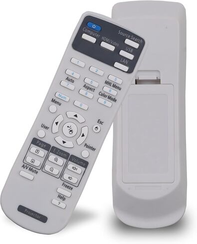 جهاز تحكم عن بعد عالمي لجهاز العرض Epson Powerlite، السينما المنزلية، BrightLink، EX، VS، EB-، EH-، EMP، أجهزة عرض سلسلة H، جهاز تحكم عن بعد in Saudi Arabia