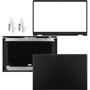 Konohan 4 Pack Replacement LCD Back Laptop Computer Replacement Parts Cover Top Case Lid Front Bezel with Hinges Compatible with Dell Inspiron 15 3510 3511 3515 3520 3525 00WPN8