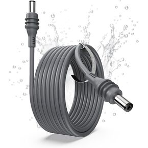 STARWARE Cable for Starlink Mini, [Weather Resilient, Waterproof] Replacement DC to DC Power Starlink Mini Cable, Power Cord for Outdoor Camping, Tents, Traveling, Starlink Mini Accessories (5M)