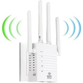 معزز إشارة موسع نطاق WiFi يصل إلى 12880 قدمًا مربعًا و105 أجهزة، مضخم نطاق WiFi موسع نطاق WiFi، معزز إشارة موسعات WiFi للمنزل، مكرر الإنترنت مع منفذ إيثرنت in Kuwait