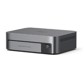 UGREEN NASync DXP480T Plus 4 Bay All-Flash SSD NAS, Intel i5 1235u 10-Core CPU, 8GB DDR5 RAM, 128G SSD, 10GbE Port, Wi-Fi 6, 4 * M.2 NVMe Slots, 8K HDMI, 2 * TBT4, Network Attached Storage (Diskless)