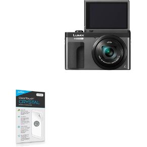 واقي شاشة BoxWave متوافق مع Panasonic Lumix DC-ZS70 - ClearTouch مضاد للتوهج (عبوتان)، غلاف غشاء غير لامع مضاد لبصمات الأصابع لباناسونيك Lumix DC-ZS70، Panasonic Lumix DC-ZS70، DC-GX850K