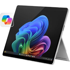 Microsoft Surface Pro 2-in-1 Laptop/Tablet (2024), Windows 11 Copilot+ PC, 13" Touchscreen Display, Snapdragon X Plus (10 Core), 16GB RAM, 512GB Storage, Dune