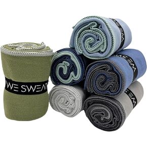 Microfiber Soft and Absorbent Gym Towels, Silver ION Odor-Free Absorbent Fiber, Fast Drying Men & Women Workout Gear for Body Sweat, Working Out, Towels, Sports Exercise Fitness Gear