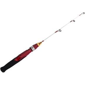 Ice Fishing Rod, 50cm Portable Fiber Glass Fishing Rod Mini 2 Sections Winter Ice Solid Fishing Shrimp Rod Pole Rods Fishing, #462, VGEBYnyqf6rks3u