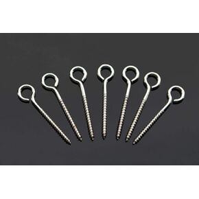 100 pcs 25mm Screws Stainless Steel Plug Hardware Jerk Baits Lure Making DIY Fishing Lure