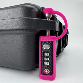 TSA Approved Firearm Travel Case Locks, Gun Case Hard Pistol Cases Lock Gun Carrying Case Lock, Cut-Proof Case TSA Padlocks for Rifles/Revolver/Handgun/Camera Hard Cases