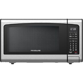 Frigidaire EMW112OAMZ Stainless Steel Microwave Oven, Multi Function, Programmable, 1.1 Cu Ft 1000-Watt, residential kitchen, Stainless