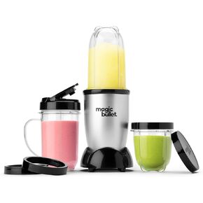 magic bullet Blender, Small, Black, 7 Piece Set