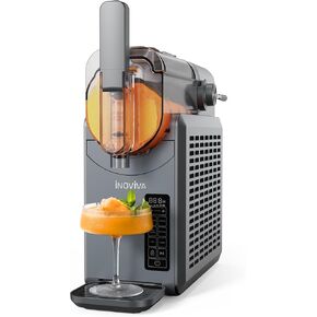 Slushie Machine, No Ice Needed, 68 oz INOVIVA Slushy Machine for Home with Self-Cleaning Function, Professional Frozen Drink Maker, 5 Preset Programs, Frozen Margaritas, Frappés, Milkshake, and More