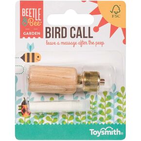 Beetle & Bee Build A Bird Bungalow - DIY Kid Art Craft Outdoor Birdhouse Kit, House Painting Kit for Kids, Hardware Glue Included- 4 Paints, 1 Brush, 7 Wooden Pcs, Chain For Tree Hanging Age 5+