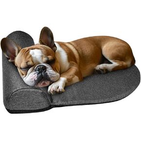 Dog Pillows for Large Dogs, Dog Neck Pillow for Head Support, Washable Dog Bolster Pillow Good for Cervical Vertebra Portable Dog Bed Pillows for Joint Relief Sleeping Improve