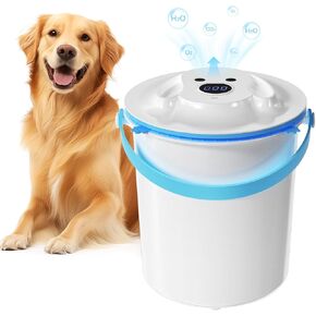 Gardner Pet Smart Food Storage Container for Cat & Dog Christmas, Automatic Vacuum Seal Pet Food Storage Container, Airtight Containers for Dog Food, Cat Food, and Bird Feed, BPA Free, Up to 13 L