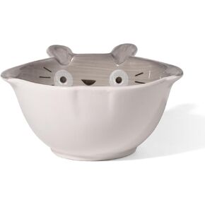 Ceramic Dog Bowls, Dog Dish for Small to Large Dogs, Water and Food Bowls for Dogs, Ceramic Cat Food Bowls- Anime Pattern with 24.3oz Capacity- Microwave and Dishwasher Safe