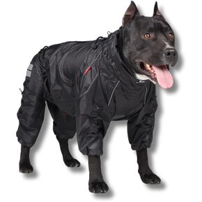 Full Body Dog Raincoat Hunter, Adjustable Waterproof Dog Clothing from Spaniels to Cane Corso, Your Stylish Hunter. XS