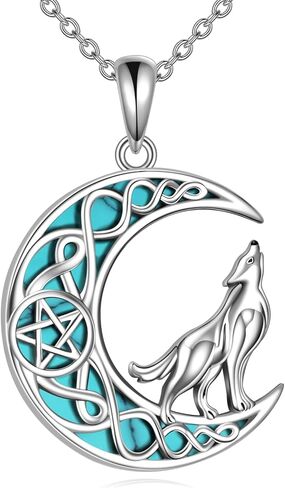 Chakra Necklace 925 Sterling Silver Celtic Knot Necklace Irish Filigree Necklace Pendant Jewelry Birthday Gifts for Women Girls in Saudi Arabia