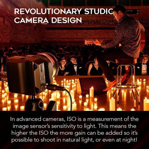 حزمة كاميرا Blackmagic Design Micro Studio 4K G2 مع بطارية LP-E6 وكابل SDI مقاس 6 بوصات وكابل SDI مقاس 25 بوصة وروابط كابل (5 قطع) in Kuwait