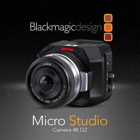 حزمة كاميرا Blackmagic Design Micro Studio 4K G2 مع بطارية LP-E6 وكابل SDI مقاس 6 بوصات وكابل SDI مقاس 25 بوصة وروابط كابل (5 قطع) in Kuwait