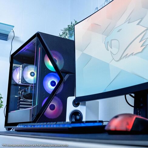 iBUYPOWER Slate 8 MESH Gaming PC Computer Desktop SMI7N47S01 (Intel Core i7 14700F CPU, NVIDIA GeForce RTX 4070 Super 12GB GPU, 16GB DDR5 Non-RGB 5200MHz RAM, 2TB NVMe, WiFi Ready, Windows 11 Home) in Saudi Arabia