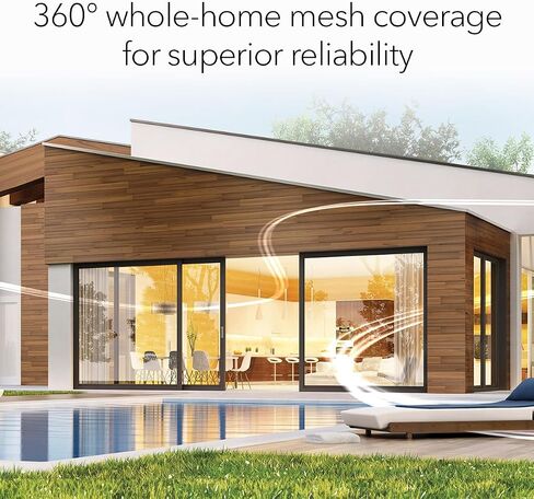 NETGEAR Orbi 770 Series Tri-Band WiFi 7 Mesh System (RBE773) - Router + 2 Satellite Extenders - Covers up to 8,000 sq. ft., 100 Devices - 2.5 Gig Internet Port - BE11000 802.11be (up to 11Gbps) in Saudi Arabia