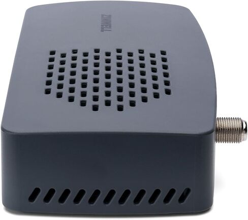 ZAT-600B NextGen TV Box - ATSC 1.0/3.0 Tuner with 4K Broadcast Support, Enhanced Dolby Audio, and Broadcaster Apps - includes Universal Remote and On-Screen TV Guide - No Internet Needed in Saudi Arabia
