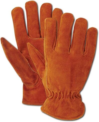 MAGID TB441ET-L Men's Pro Grade Collection Fleece-Lined Suede Gloves, Large (2 Pair) in Saudi Arabia
