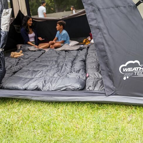 Coleman Cabin Tent with 1-Minute Setup, 4/6/8/10 Person Instant Tent with Weatherproof Floor, Pre-Attached Poles, Air Vent, & Carry Bag in Saudi Arabia
