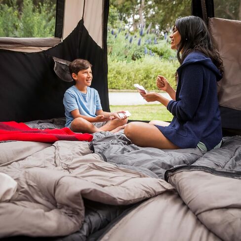 Coleman Cabin Tent with 1-Minute Setup, 4/6/8/10 Person Instant Tent with Weatherproof Floor, Pre-Attached Poles, Air Vent, & Carry Bag in Saudi Arabia