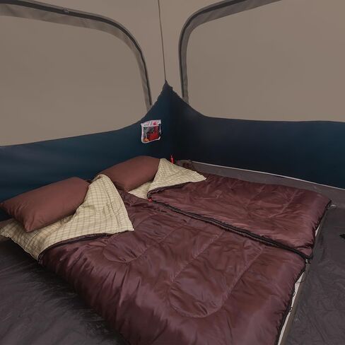 Coleman Cabin Tent with 1-Minute Setup, 4/6/8/10 Person Instant Tent with Weatherproof Floor, Pre-Attached Poles, Air Vent, & Carry Bag in Saudi Arabia