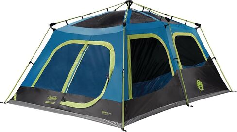 Coleman Cabin Tent with 1-Minute Setup, 4/6/8/10 Person Instant Tent with Weatherproof Floor, Pre-Attached Poles, Air Vent, & Carry Bag in Saudi Arabia