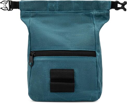 Kulshan Bouldering Bucket, Large Size Chalk Bag for Rock Climbing, Chalk Pot with Magnetic Roll Down Closure, Brush Loop, Zippered Pockets for Climbers, Weightlifting in Saudi Arabia