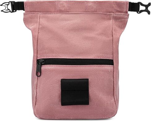 Kulshan Bouldering Bucket, Large Size Chalk Bag for Rock Climbing, Chalk Pot with Magnetic Roll Down Closure, Brush Loop, Zippered Pockets for Climbers, Weightlifting in Saudi Arabia