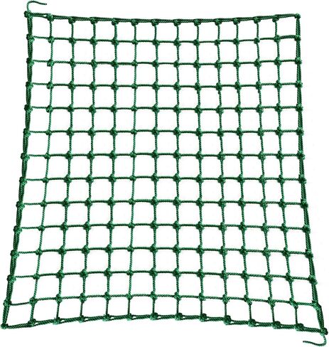 Outdoor & Indoor Premium Climbing Net - 8 Sizes Polyester Fiber. Easy Install with Extras. Handcrafted & Practical. Ideal Gift. (3ft x 6ft) in Saudi Arabia