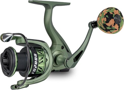 THKFISH Spinning Fishing Reels, Frosted Metal Body Fishing Reel with Graphite Frame 18-33 LBs Max Drag, 5.1:1 Gear Ratio, Freshwater Saltwater Spinning Reel 2000 3000 4000 6000 in Saudi Arabia