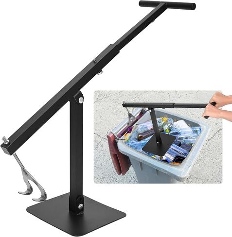 ikare Manual Trash Compactor for 60-100L Bins, Trash Compactor for Kitchen, Portable Small Trash Compactor, Waste Bin Compactor for Fast Food Restaurant in Kuwait