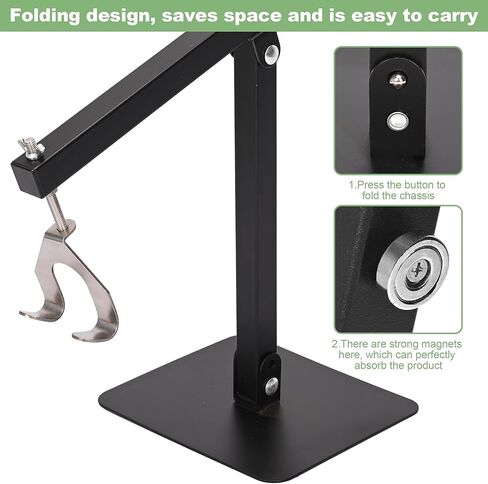 Touchless Manual Trash Compactor - Trash Can Compactor for Kitchen, Iron Trash Bin Compactor for Outdoor, Garbage Compactor for 60-100l Wheelie Bins in Kuwait