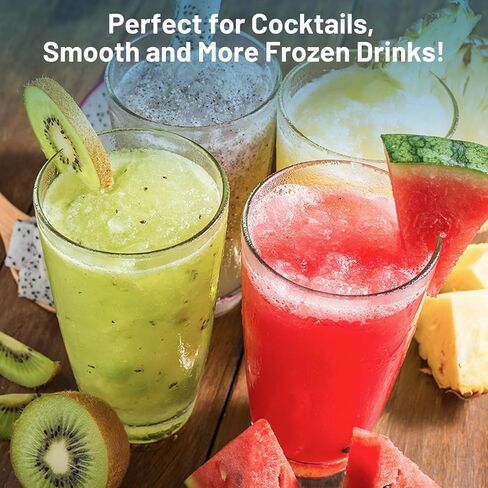 Snow Cone Shaved Ice Machine with 3 Reusable Plastic Cups, Table-Top Slushie Machine for Homemade Snow Cone, Snowballs, Frozen Cocktails and More, with Non-Slip Mat & Stainless Steel Blade in Saudi Arabia