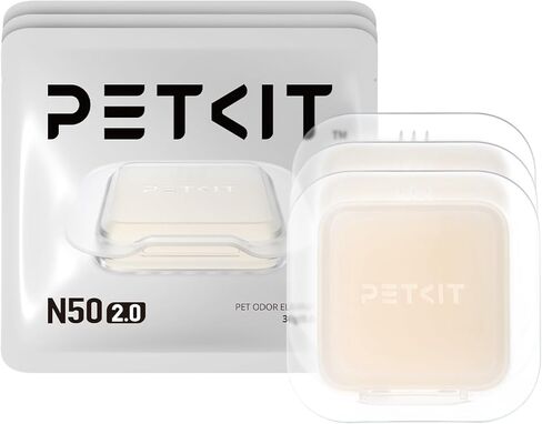 PETKIT N50 Odor Eliminator 2.0 Exclusive for PuraMax Self-Cleaning Cat Litter Box, Cat Toilet Odor Control(Pack of 3) in Saudi Arabia