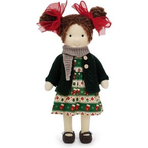 Waldorf Doll Handmade Rag Doll - Personalized Collectors Plush Doll for Kids Birthday Present with Beautiful Present Box-Riley 12"