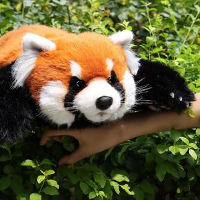 Chongker Weighted Stuffed Animals - Red Panda Plush Animals Collection, Handmade Like Real, Large Size Stuffed Animals Red Panda Kevin